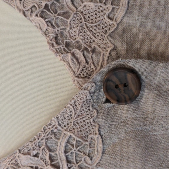 Steampunk Linen Jacket - Picture 5 of 10